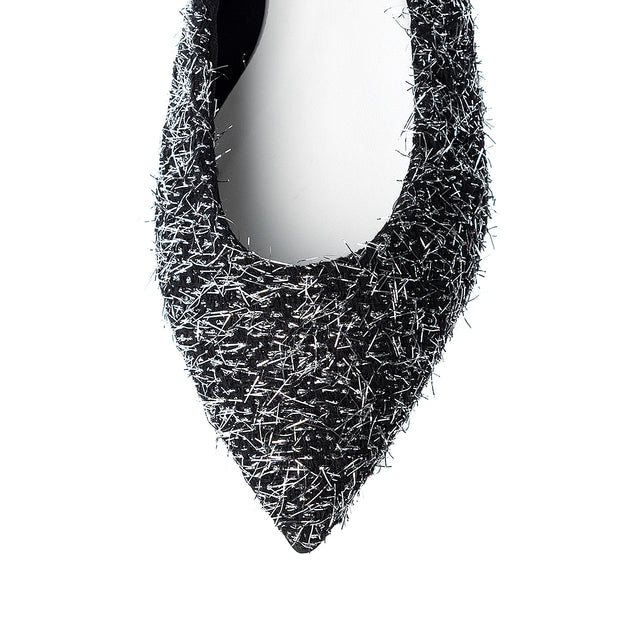 [9/24(wed)20:00～販売開始]Inès -Fringe cloth Silver フリンジクロス シルバー kurun クルン kuruntokyo 入学式 卒業式 クルントウキョウ 疲れない 痛くない madeinjapan 日本製 本革 バレエシューズ フラットシューズ パンプス kurunTOKYO mdmバレエシューズwaterproof レインシューズ 小さいサイズ 大きいサイズ 26cm 21.5cm 26cm 25.5cm 25cm 22cm