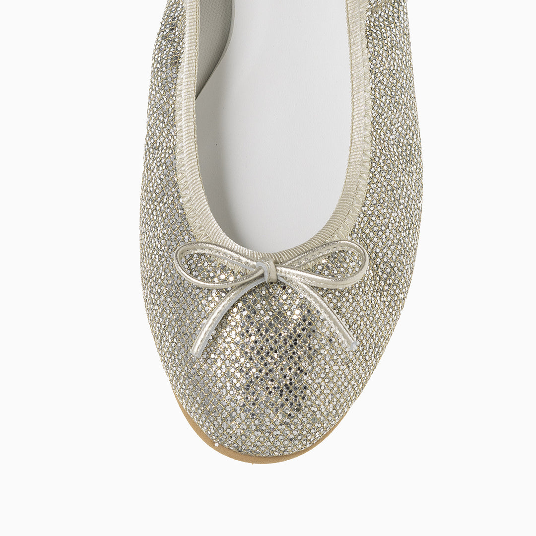 Pauline -Lace glitter Champagne gold レースグリッター シャンパン