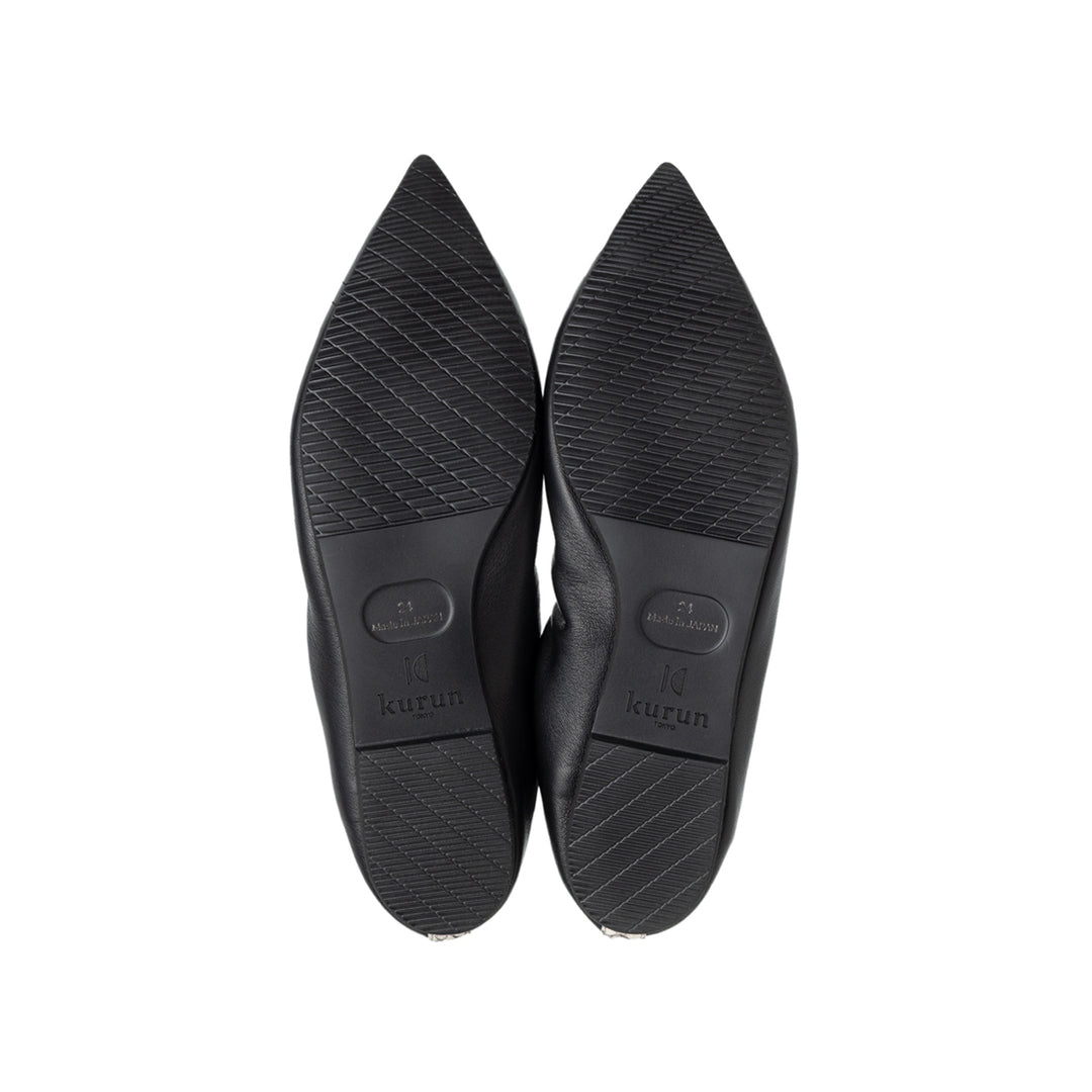 Inès -Waterproof Smooth black×pythonprint ウォータープルーフ