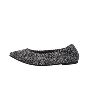 [9/24(wed)20:00～販売開始]Inès -Fringe cloth Silver フリンジクロス シルバー kurun クルン kuruntokyo 入学式 卒業式 クルントウキョウ 疲れない 痛くない madeinjapan 日本製 本革 バレエシューズ フラットシューズ パンプス kurunTOKYO mdmバレエシューズwaterproof レインシューズ 小さいサイズ 大きいサイズ 26cm 21.5cm 26cm 25.5cm 25cm 22cm