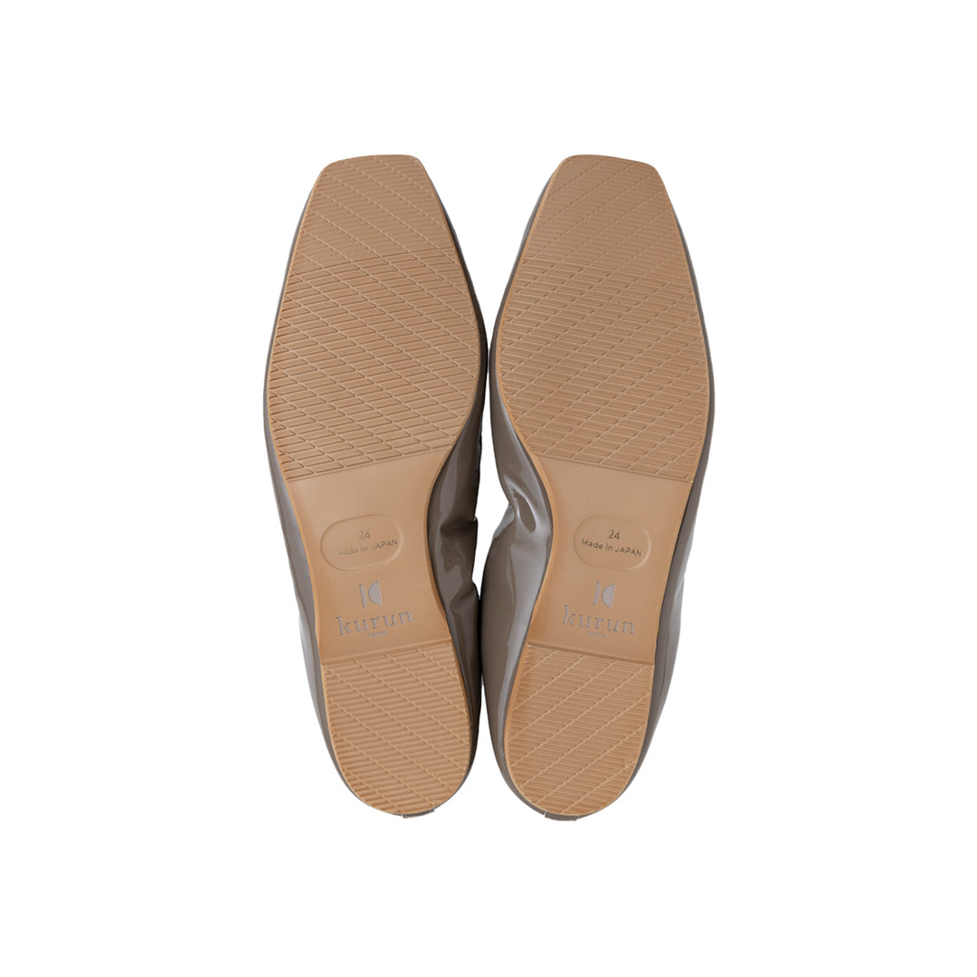 Giselle -Enamel Taupe エナメル トープ – kurun TOKYO