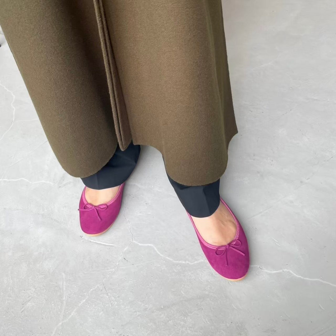 Pauline -Waterproof Suede berrypink ウォータープルーフ スエード