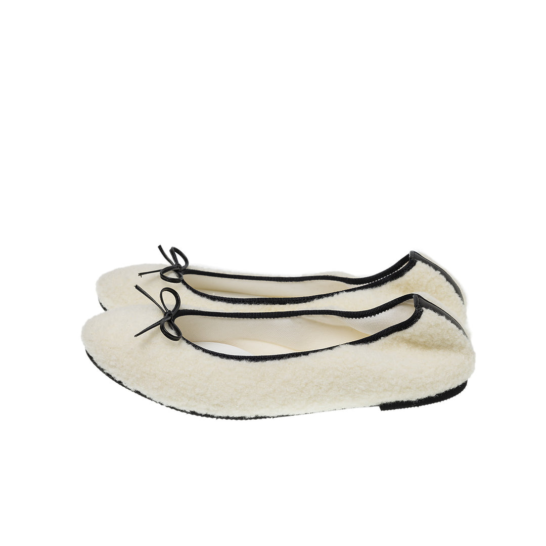 Pauline -Boa Cloth Ivory ボアクロス アイボリー – kurun TOKYO