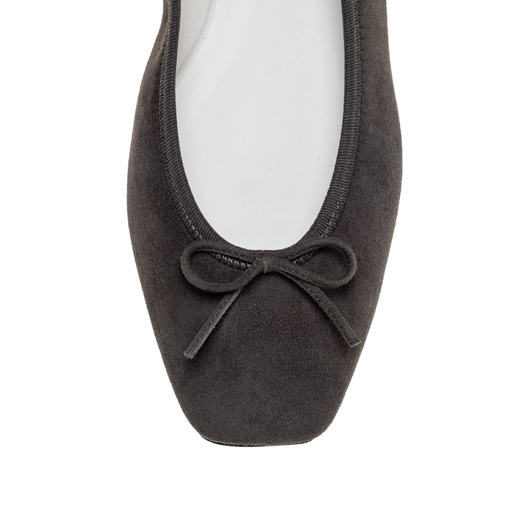 Giselle -Waterproof Suede Darkgray ウォータープルーフ スエード