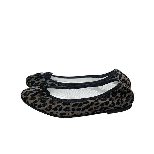 Pauline -Leopardprint Gary Leopard Print Gray–kurun TOKYO