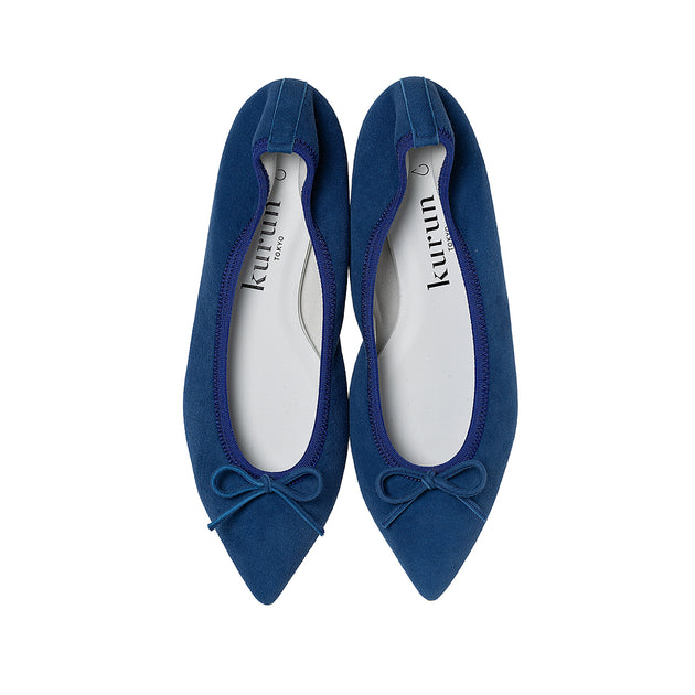 What Mathilde Deep Blue Mathilde -Waterproof Suede Blue ウォータープルーフスエード ブルー – kurun TOKYO