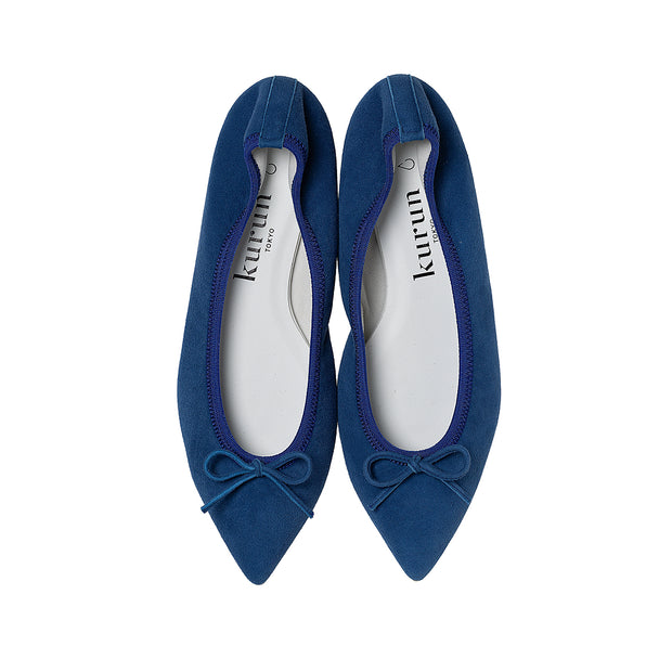 Mathilde -Waterproof Suede Blue Waterproof suede blue