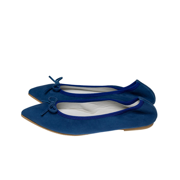 What Mathilde Deep Blue Mathilde -Waterproof Suede Blue ウォータープルーフスエード ブルー – kurun TOKYO