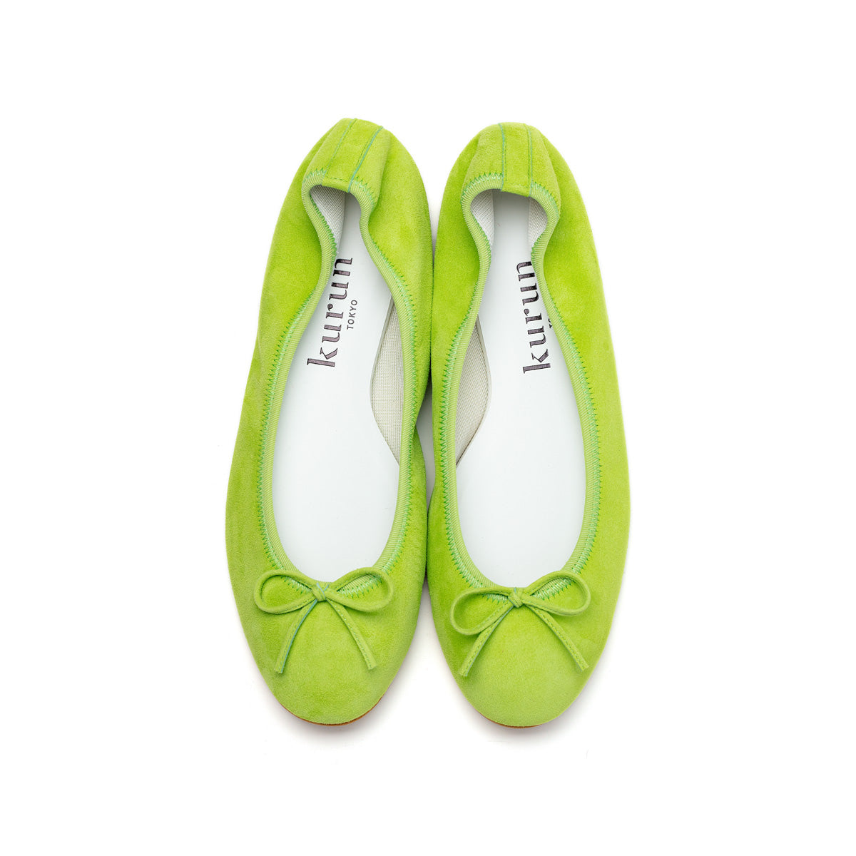 Pauline -Suede LimeGreen Suede Lime Green (Limited) – kurun TOKYO