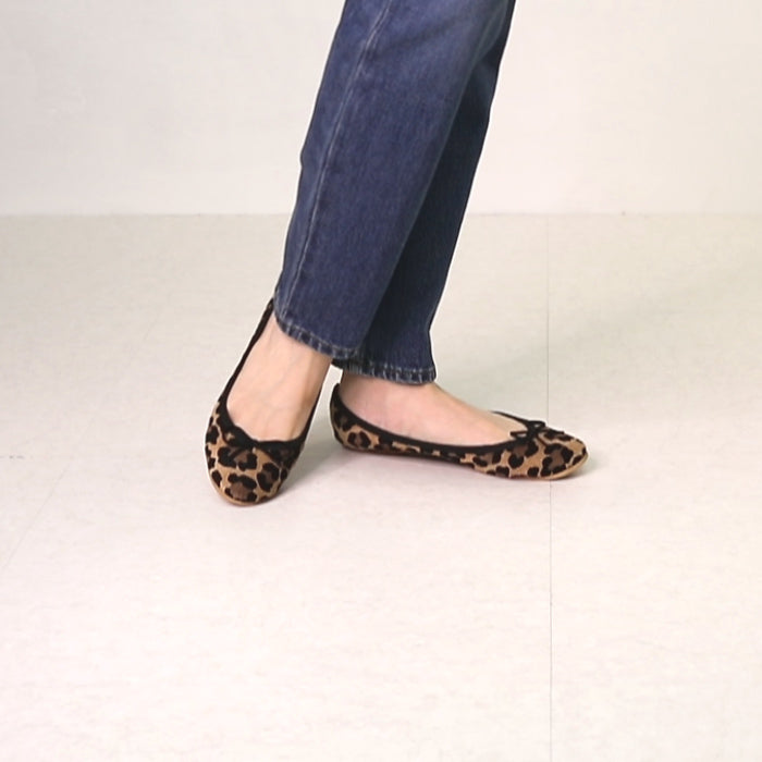 Pauline -Leopardprint Camel ビッグレオパードプリント キャメル