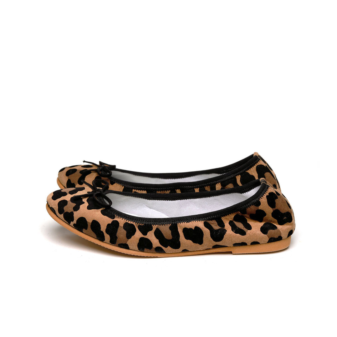 Pauline -Leopardprint Camel ビッグレオパードプリント キャメル