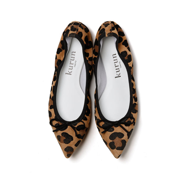 Mathilde -Leopardprint Camel